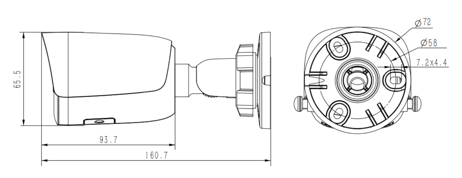 KAMERA IP TC-C38WQ SPEC:I5W/E/Y/2.8MM/V4.2 - 8Mpx 2.8mm TIANDY-1957291