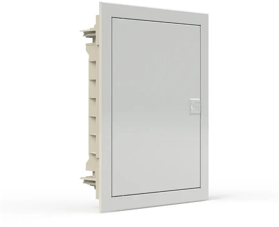 PLASTIKOWA OBUDOWA INSTALACYJNA Z DRZWIAMI METALOWYMI, PODTYNK., IP40, 2 RZĘDY, 24 MODUŁY Noark PMF-1855452