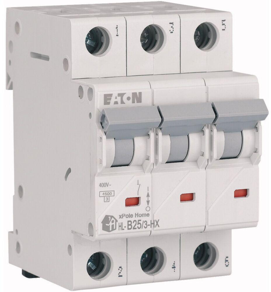 EATON WYŁĄCZNIK NADPRĄDOWY B 25A 3P 3M 6KA HN-B25/3-1948203