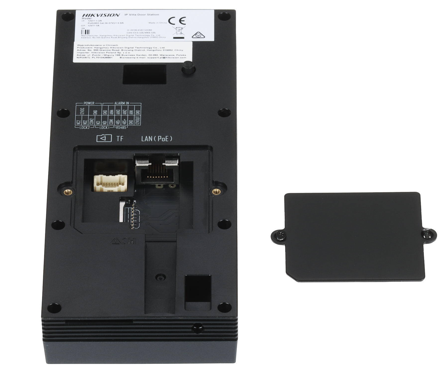 WIDEODOMOFON BEZPRZEWODOWY DS-KV6114-WBE1 Wi-Fi / IP - 4Mpx Wi-Fi 6 Hikvision-1888520
