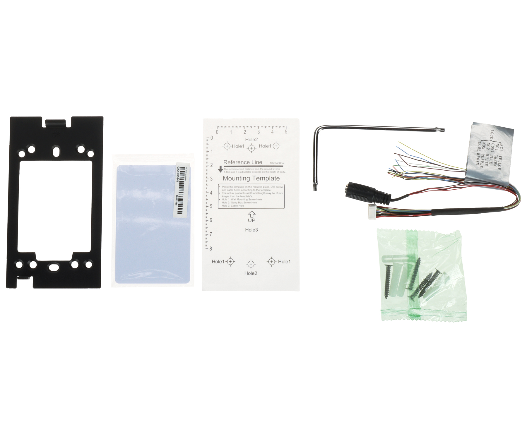 WIDEODOMOFON BEZPRZEWODOWY DS-KV6114-WBE1 Wi-Fi / IP - 4Mpx Wi-Fi 6 Hikvision-1888522