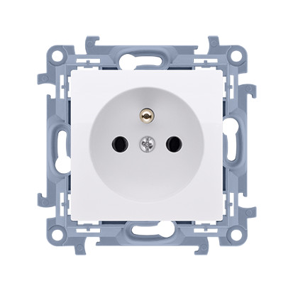 KONTAKT SIMON 10 MODUŁ BIAŁY GNIAZDO 1X Z/U SZYBKOZŁĄCZA 16A 250V-1953661