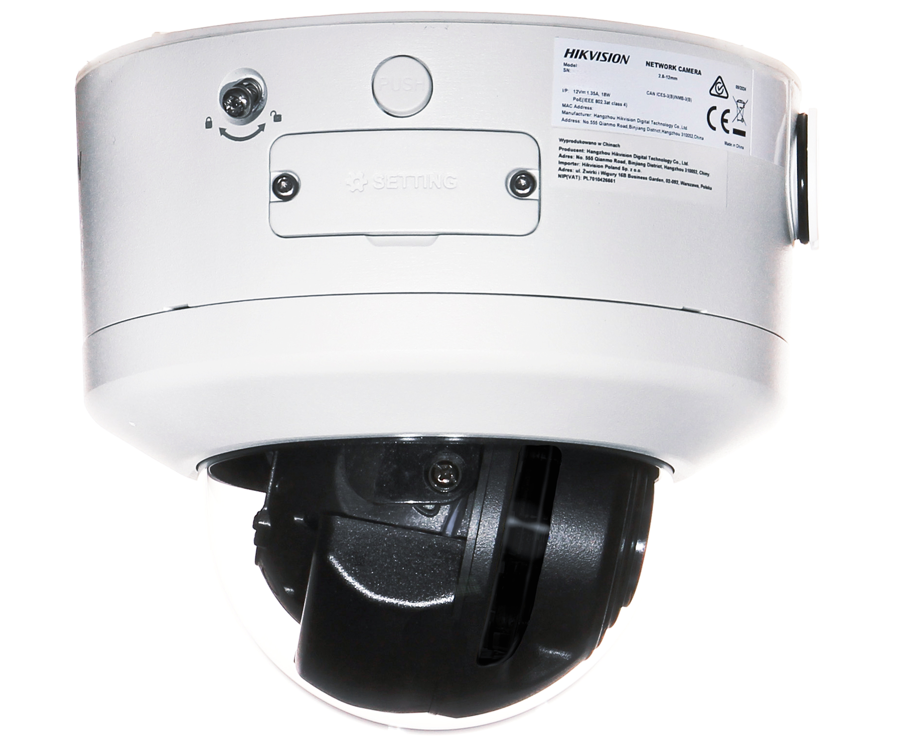 KAMERA WANDALOODPORNA IP DS-2CD2746G2H-IPTRZS(2.8-12MM) AcuSense - 4Mpx MOTOZOOM Hikvision-1971961
