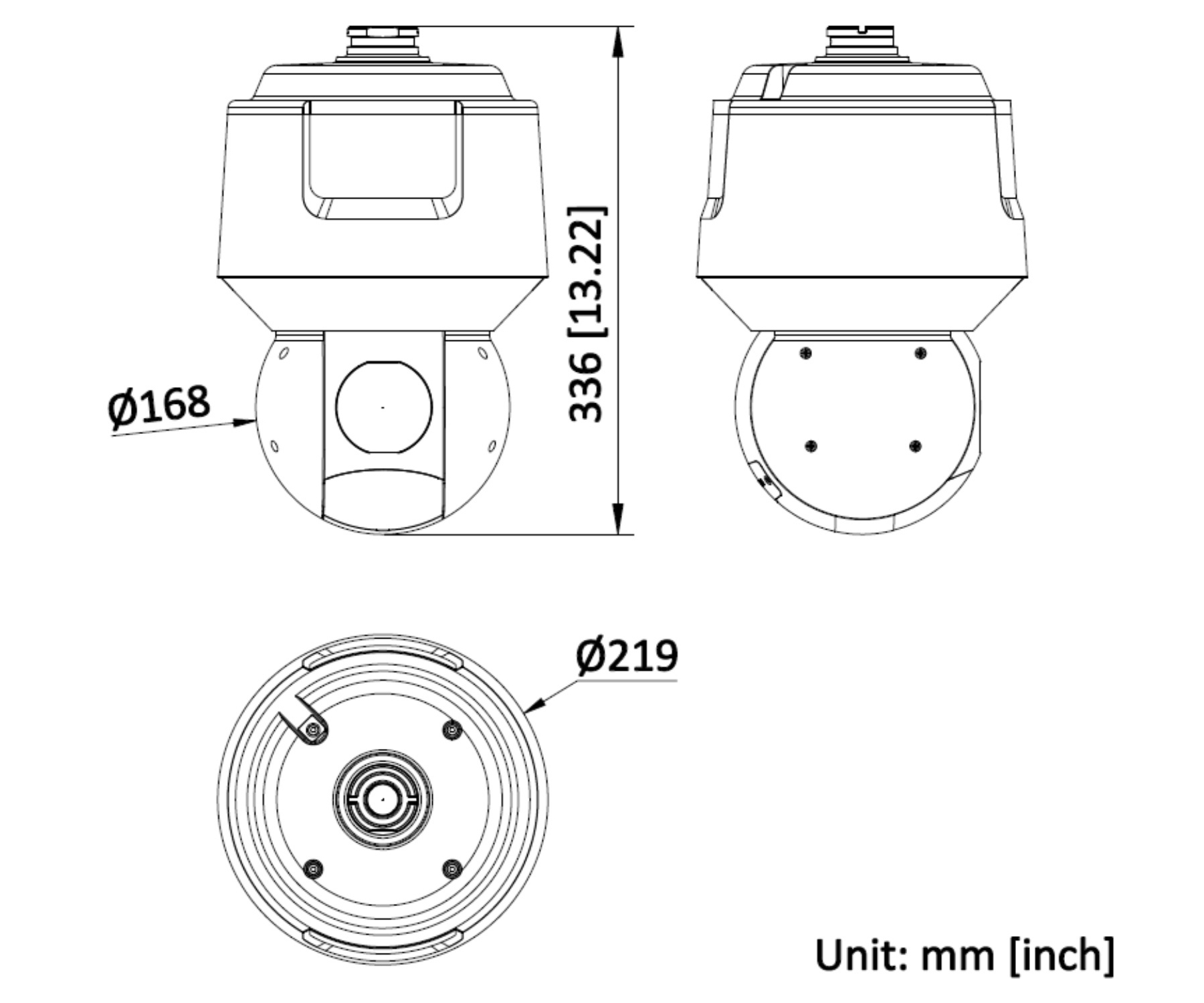 KAMERA IP SZYBKOOBROTOWA DS-2DF6A225IWG1-EL DARKFIGHTER 2.0 - 1080p, 5... 125mm Hikvision-1971774