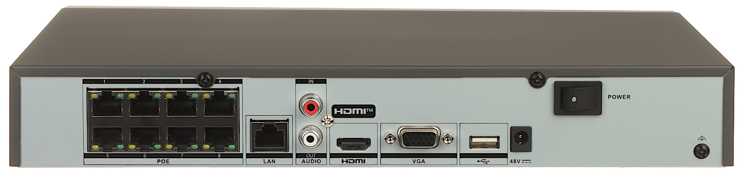 REJESTRATOR IP DS-7608NXI-K1/VPRO 8 KANAŁÓW AcuSense Hikvision-1954588