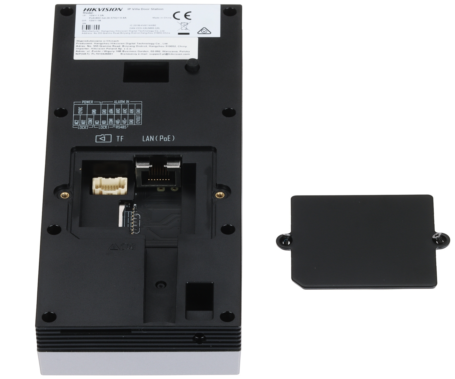 ZESTAW WIDEODOMOFONOWY DS-KIS613-S Hikvision-1950856
