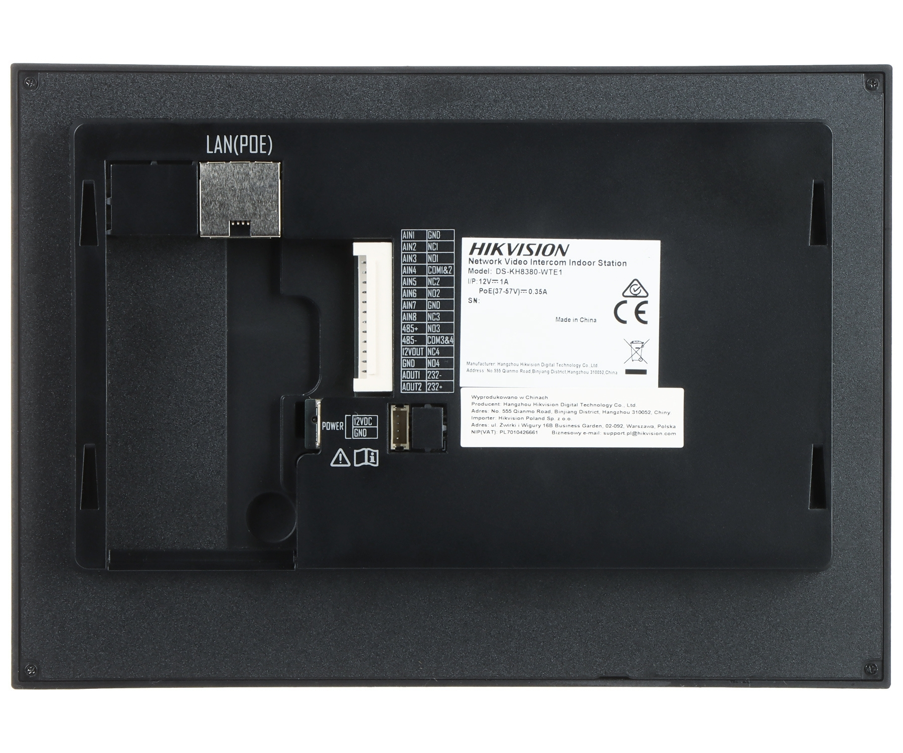 ZESTAW WIDEODOMOFONOWY DS-KIS613-S Hikvision-1950850