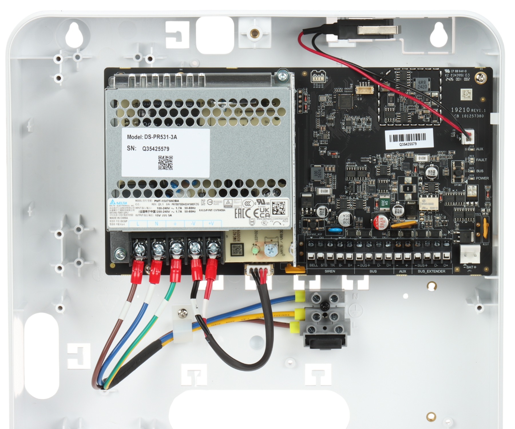 ZASILACZ MAGISTRALI AX HYBRID PRO G2 DS-PR531-3A Hikvision-1874324