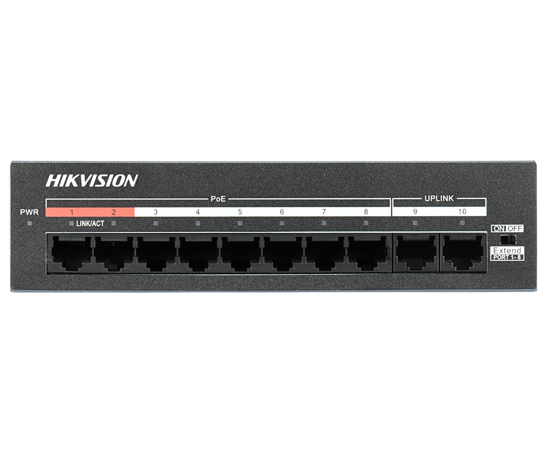 SWITCH POE DS-XS10-P 8-PORTOWY + 2X UPLINK Hikvision-1971552