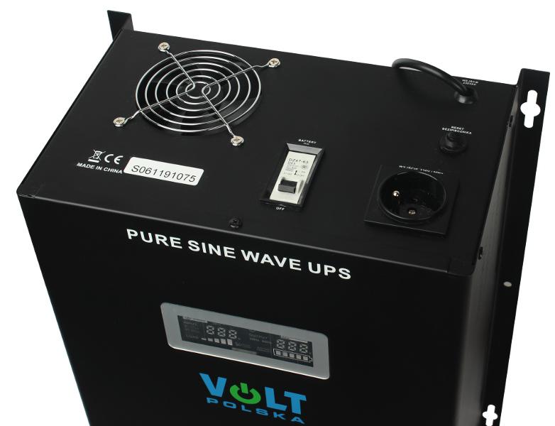 Przetwornica VOLT POLSKA SinusUPS-500 40AH 12V 300/500W-1605376