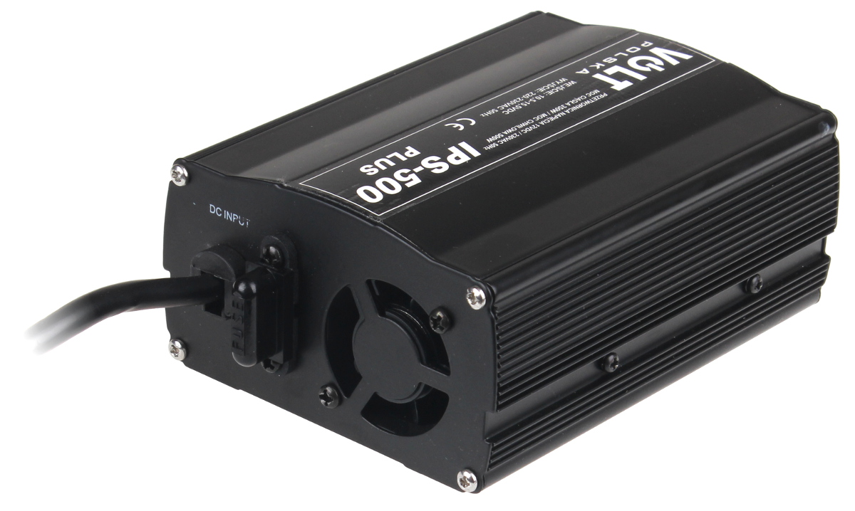 PRZETWORNICA VOLT POLSKA IPS-500 PLUS 12V / 230V 350/500 W-1607622