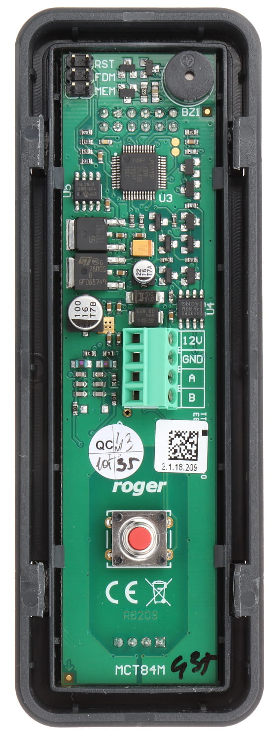 CZYTNIK ZBLIŻENIOWY MCT84M-BK ROGER-912940