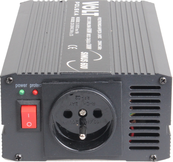 PRZETWORNICA VOLT POLSKA SINUS 600 24V / 230V 300/600W-1607660