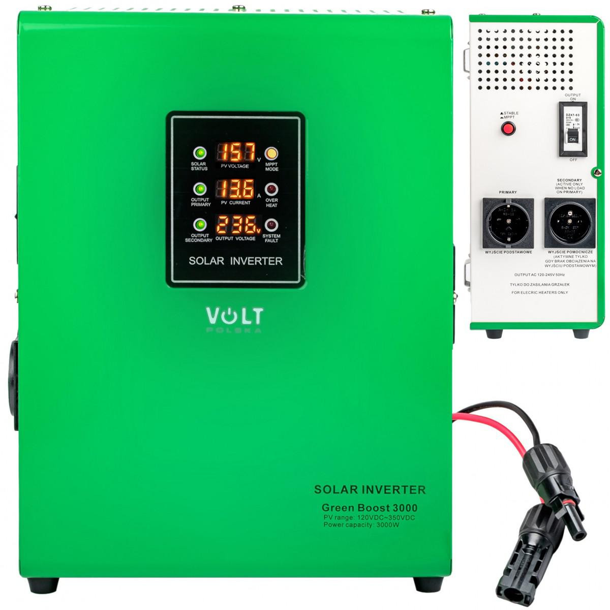 Przetwornica solarna VOLT POLSKA GREEN BOOST MPPT 3000 (120-350VDC)-1902258