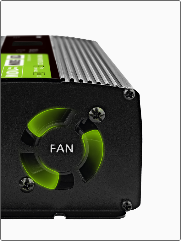 PRZETWORNICA NAPIĘCIA Green Cell PowerInverter LCD 12V / 230V 500W/1000W CZYSTA SINUSOIDA-1844804
