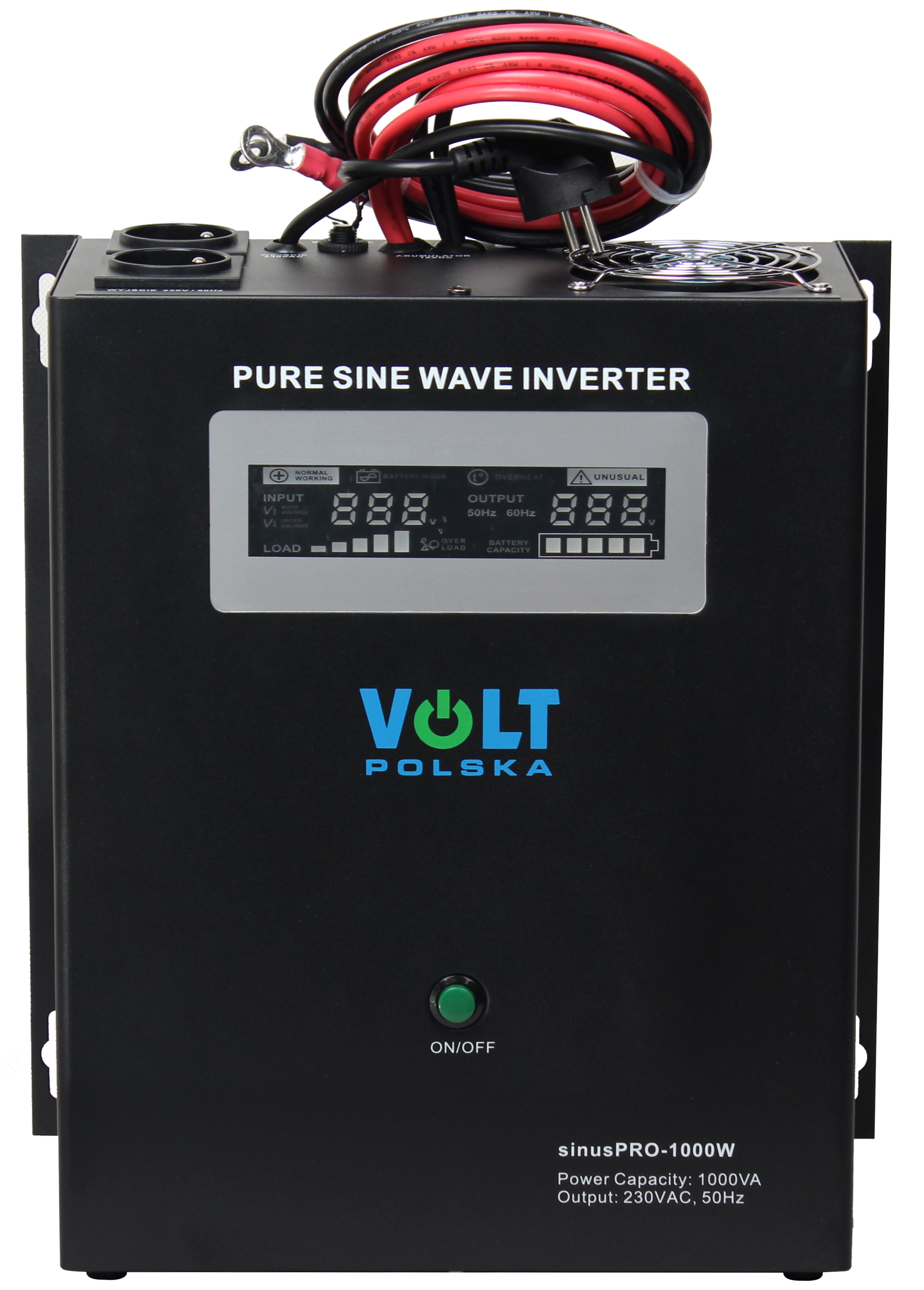 PRZETWORNICA VOLT POLSKA SINUSPRO-1000W 12V 700/1000W-1607875