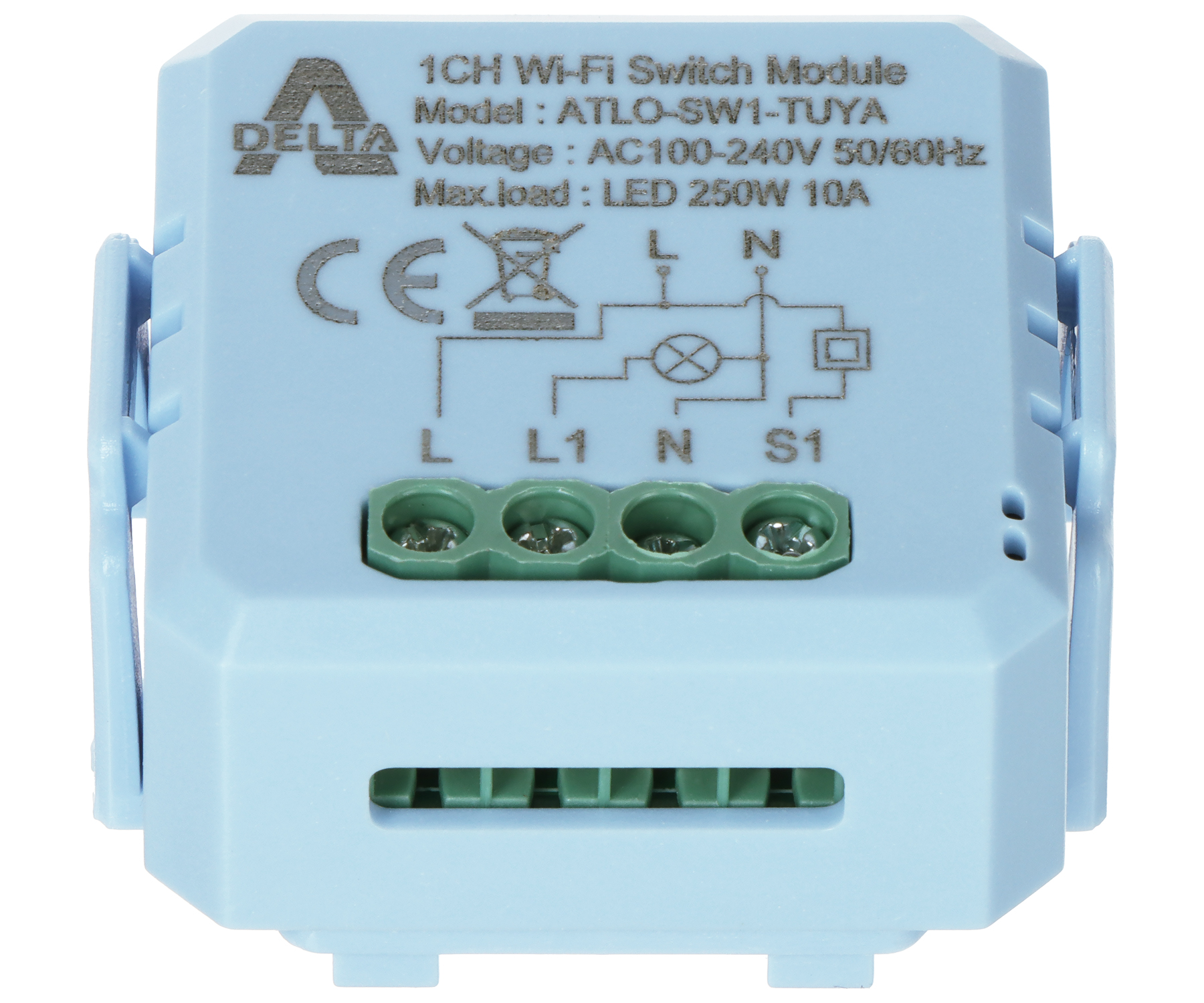 INTELIGENTNY STEROWNIK OŚWIETLENIA LED ATLO-SW1-TUYA Wi-Fi, Tuya Smart-1769242