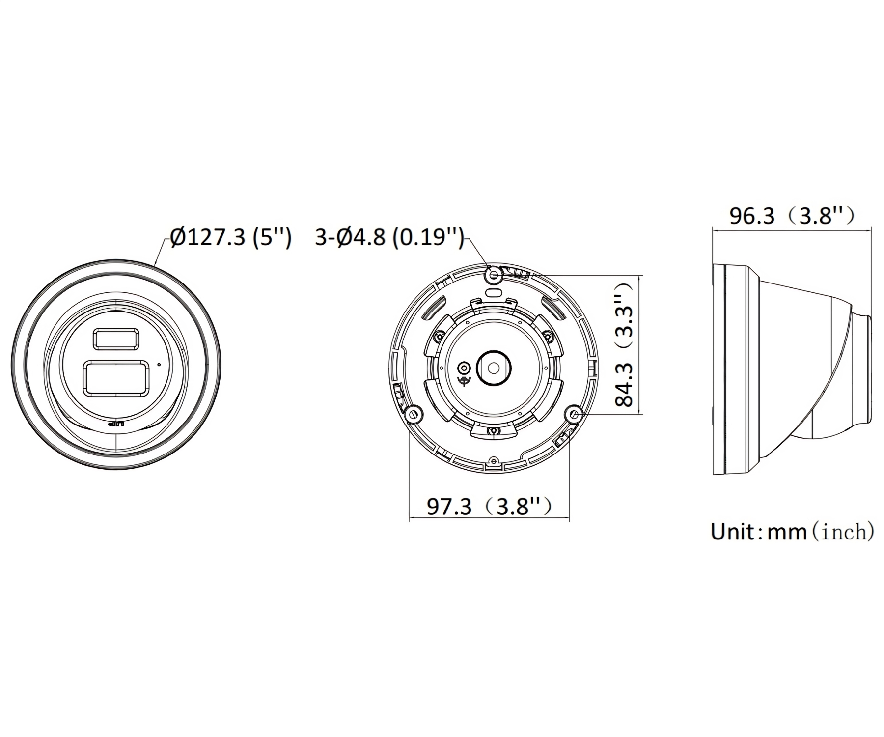 KAMERA IP DS-2CD2383G2-LI2U/SL(2.8MM)(BLACK) AcuSense - 8Mpx, 4K UHD 2.8mm Hikvision-1984976