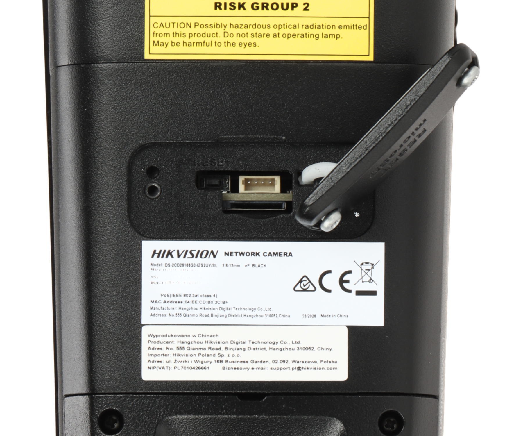 KAMERA WANDALOODPORNA IP DS-2CD26166G3-IZS2UY/SL(2812)(EF)BLACK Smart Hybrid Light ColorVu 3.0 - 16Mpx - MOTOZOOM Hikvision-1985901