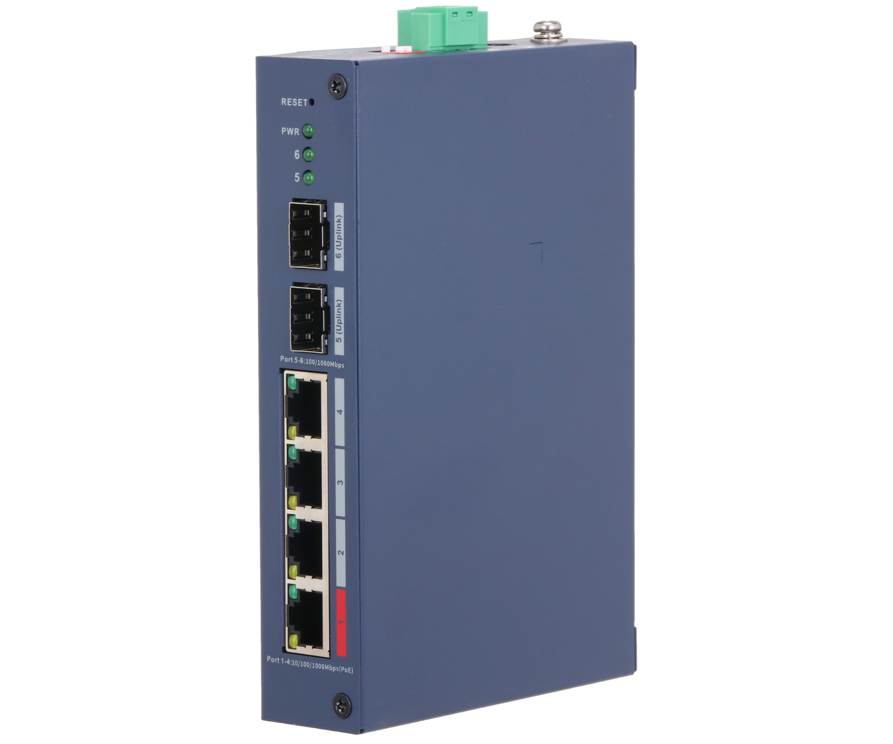 ZARZĄDZALNY SWITCH PRZEMYSŁOWY POE CHS4206-4GT-90 4-PORTOWY + 2X SFP DAHUA-1883797