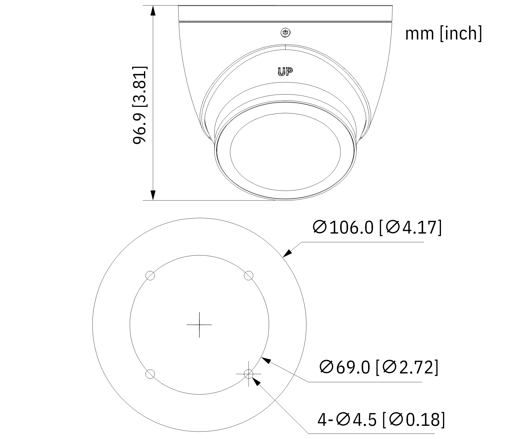 KAMERA AHD, HD-CVI, HD-TVI, PAL HAC-HDW1801T-IL-A-0280B-S3-DIP Smart Dual Light - 8Mpx 2.8mm DAHUA-1884166