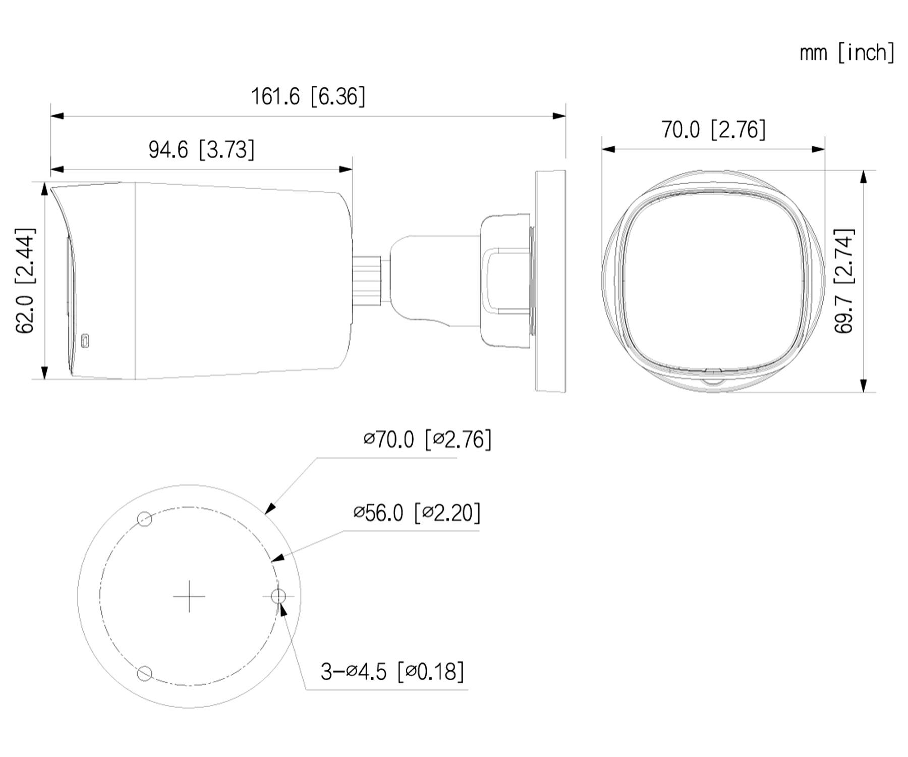 KAMERA AHD, HD-CVI, HD-TVI, PAL HAC-HFW1500RL-0280B-S3-DIP - 5Mpx 2.8mm DAHUA-1873951