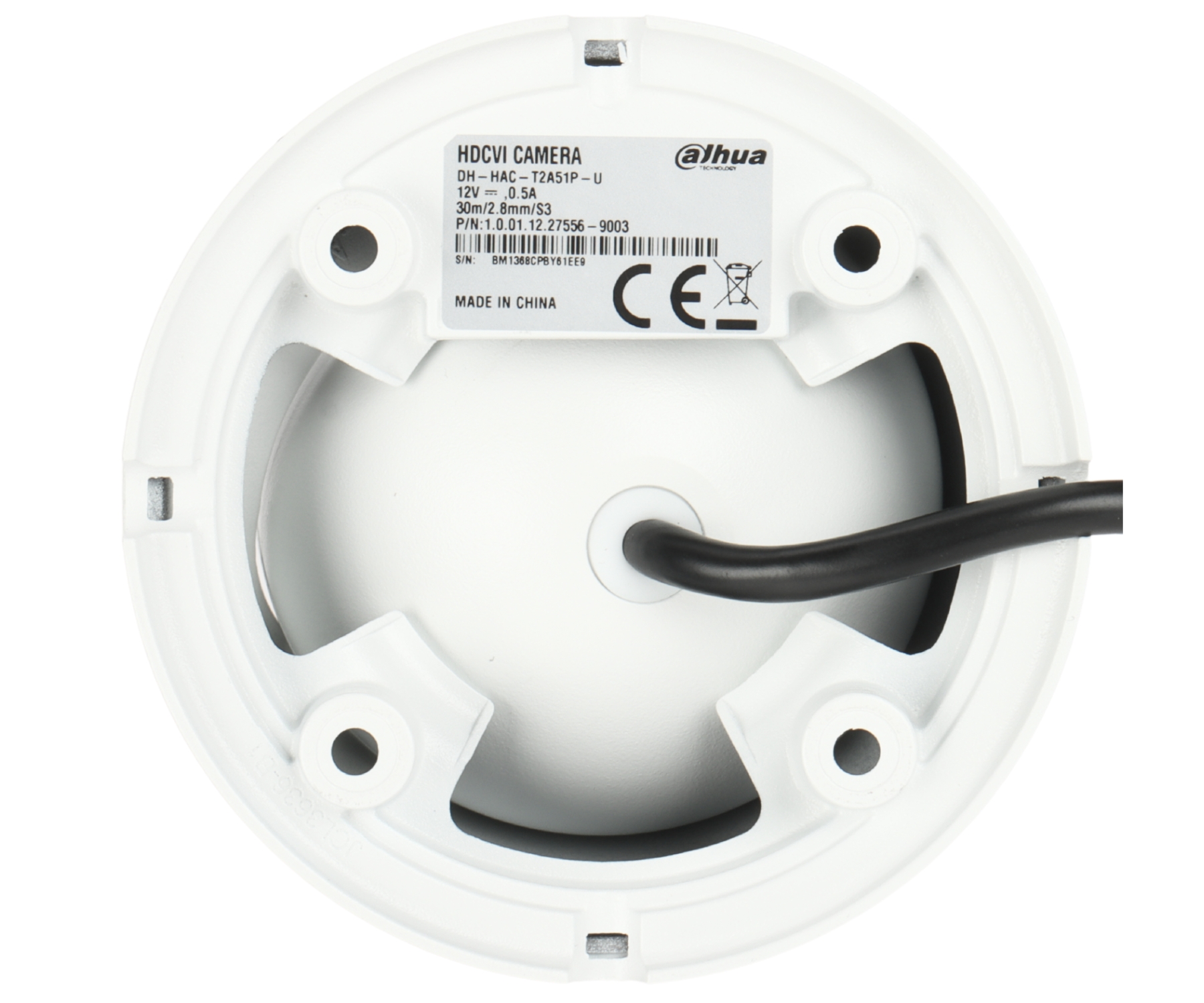KAMERA AHD, HD-CVI, HD-TVI, PAL HAC-T2A51-U-0280B-S3-DIP - 5Mpx 2.8mm DAHUA-1973888
