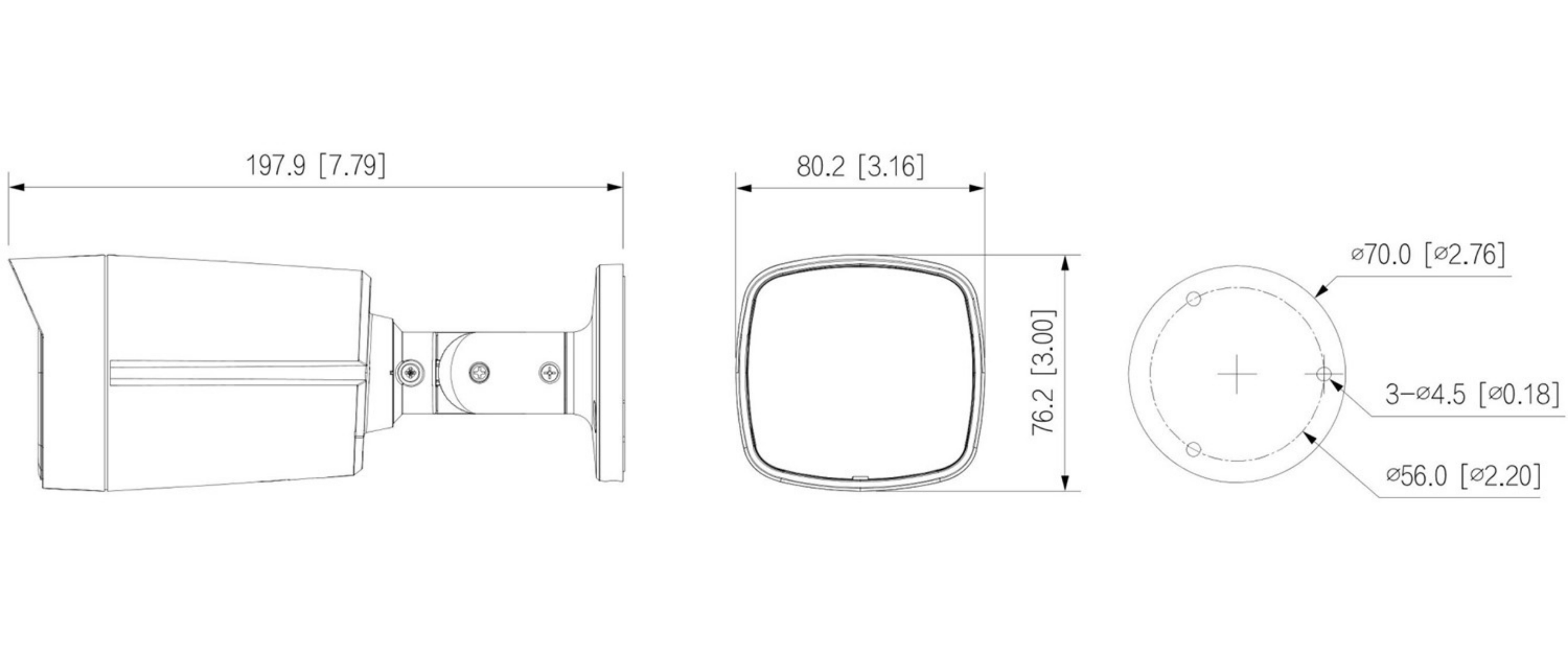 KAMERA IP IPC-HFW2449TL-S-LED-0280B-PRO-S1 WizSense WizColor - 4Mpx 2.8mm DAHUA-1971602