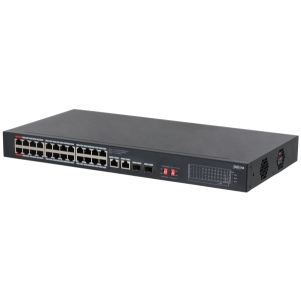 SWITCH POE S3228-24GT-375 24-PORTOWY + 2X UPLINK + 2X SFP DAHUA-1951414