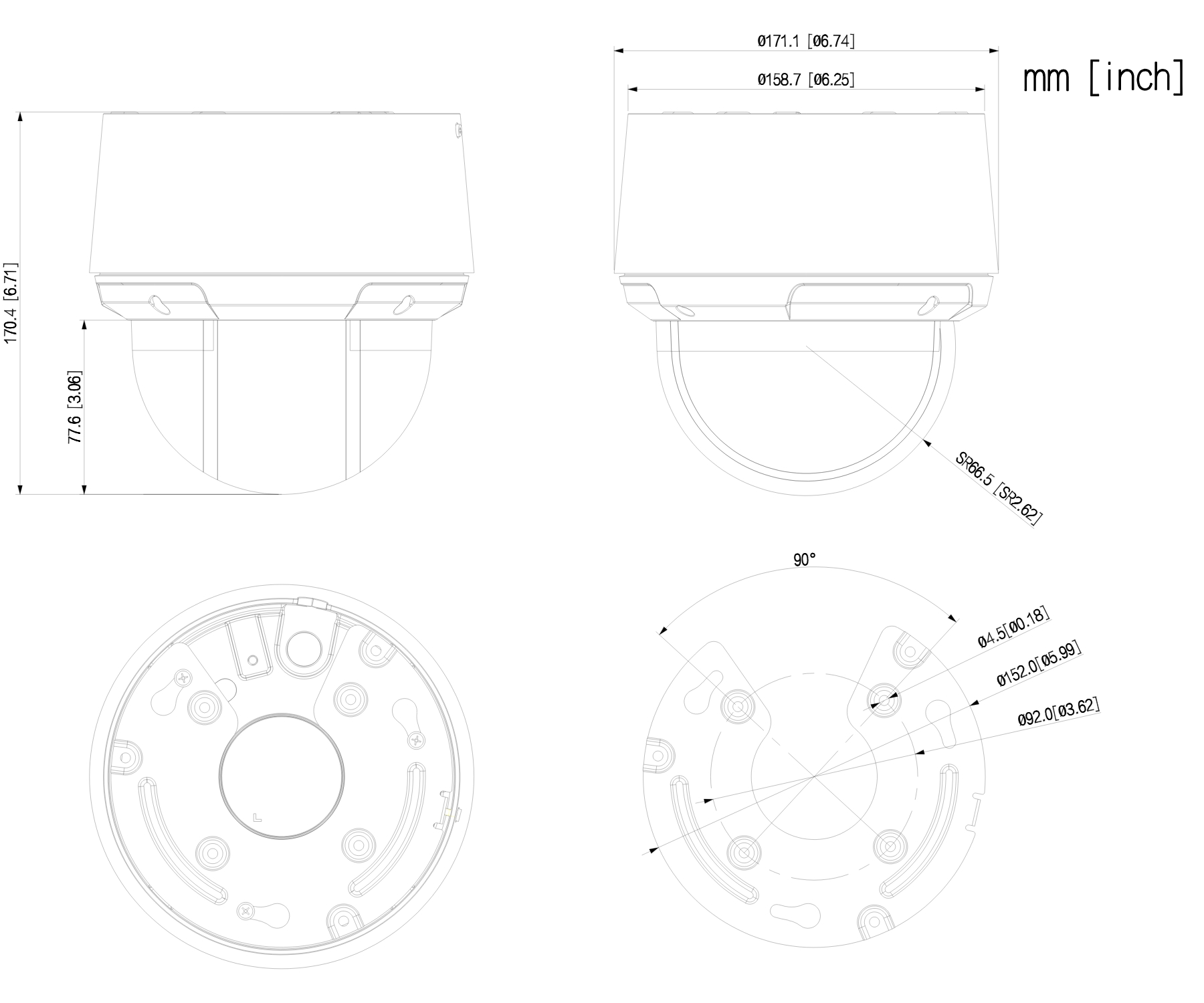 KAMERA IP SZYBKOOBROTOWA SD4A425DB-HNY-R WizSense - 4Mpx 5... 125mm DAHUA-1954634