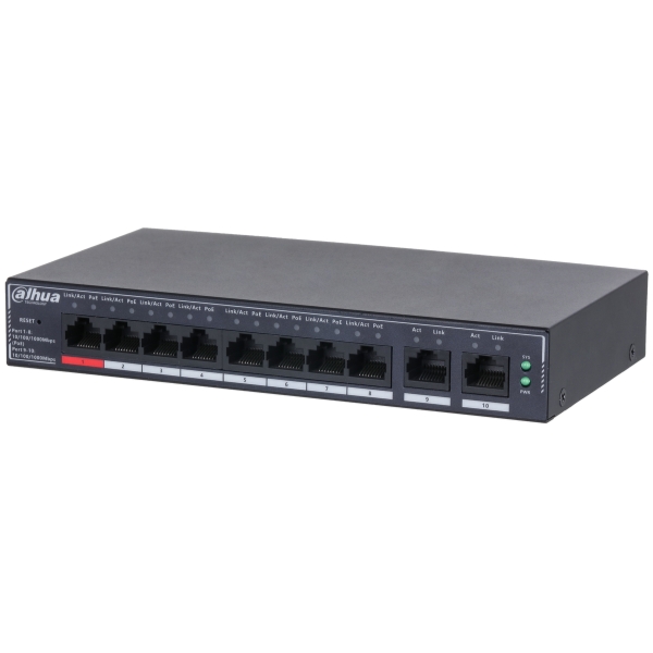 Switch POE SG4010P 8-PORTOWY + 2X UPLINK DAHUA-1823237