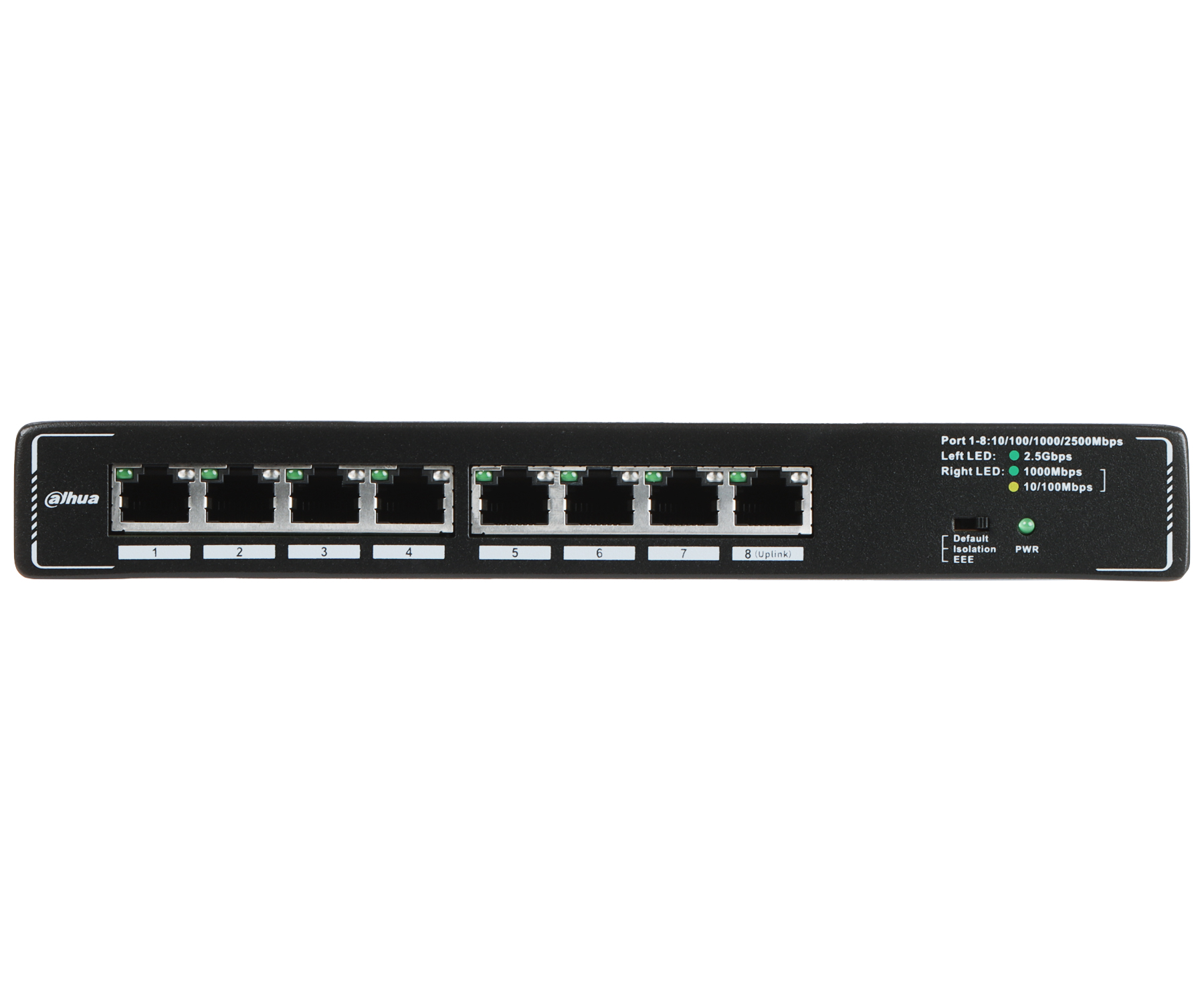 SWITCH   SMG1008 8-PORTOWY Multi-Giga DAHUA-1972193