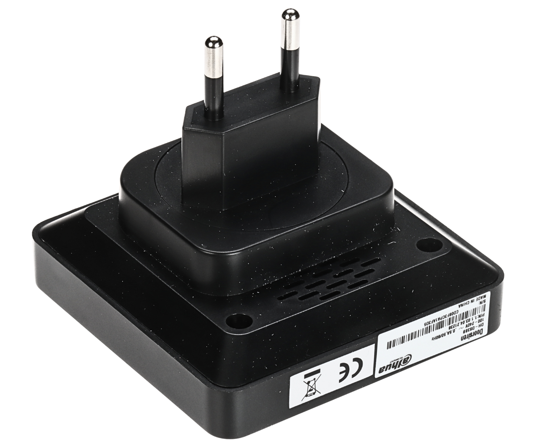 DZWONEK BEZPRZEWODOWY Z KAMERĄ + GONG BEZPRZEWODOWY VDKB01-BB Wi-Fi 6, 4Mpx DAHUA-1985855