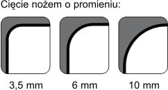 Noż do zaokraglacza AE-1-1249359