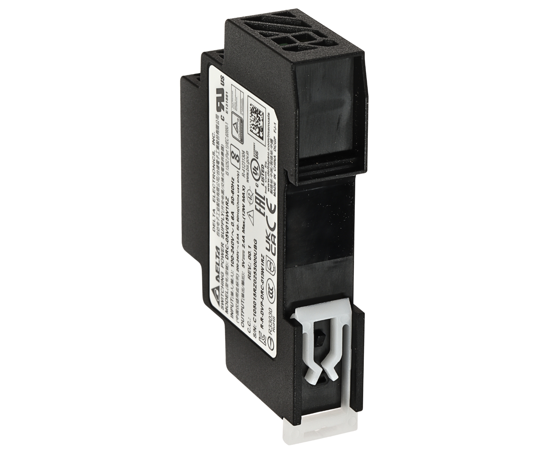 ZASILACZ IMPULSOWY DRC-05V015W-1RZ Delta Electronics-1974276