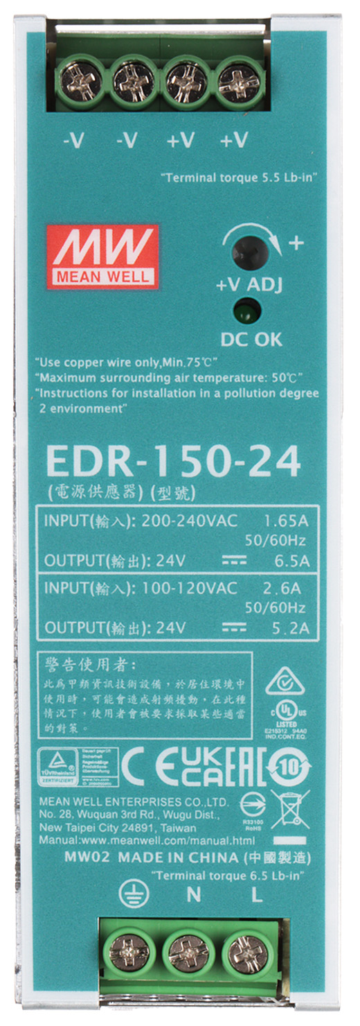 ZASILACZ IMPULSOWY EDR-150-24 MEAN WELL-1663326