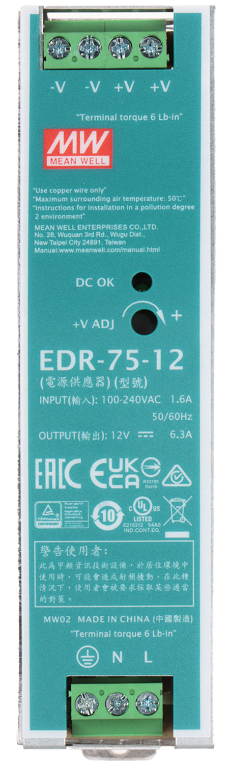 ZASILACZ IMPULSOWY EDR-75-12 MEAN WELL-1663372