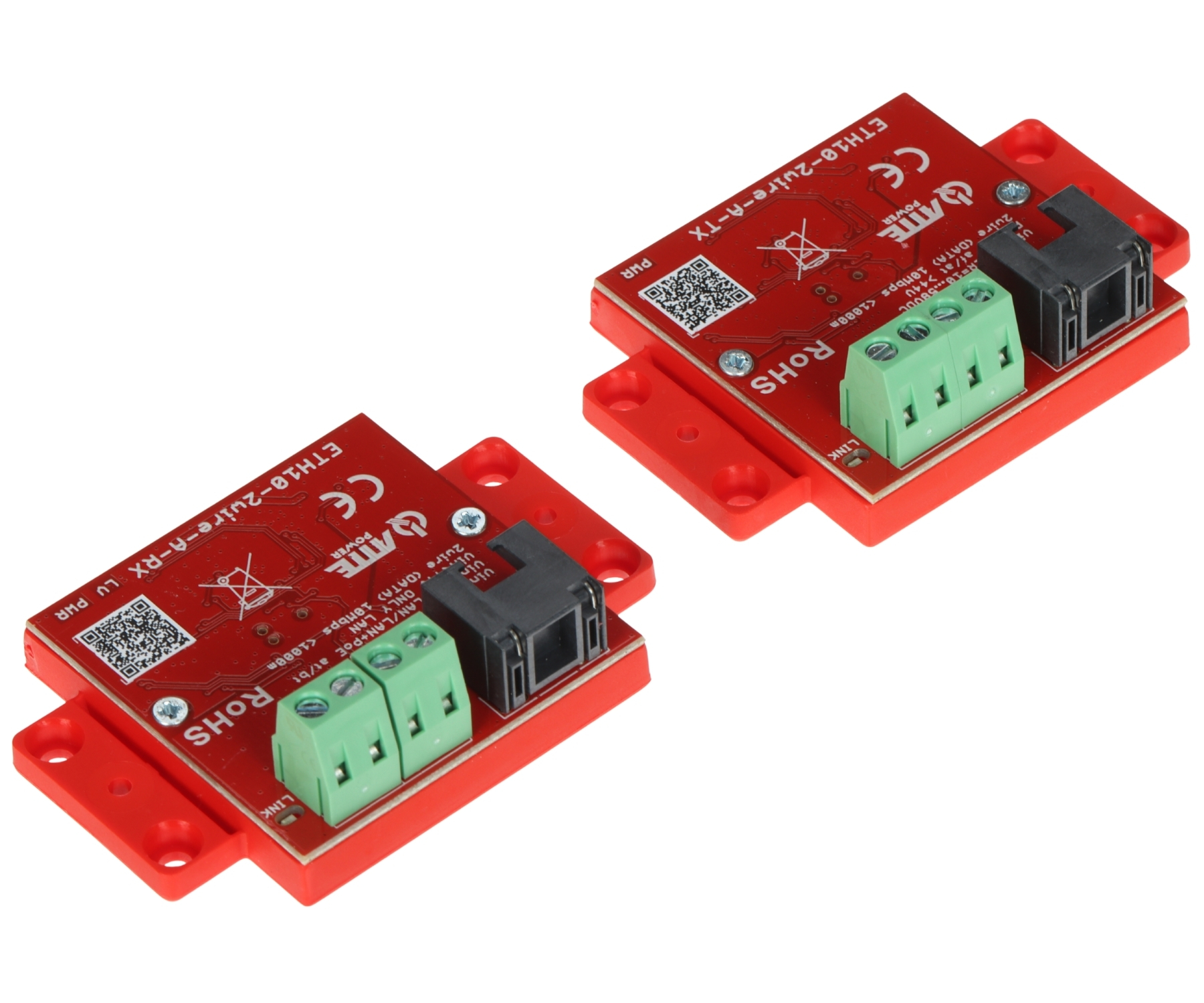 ZESTAW KONWERTERÓW UTP / 2-WIRE DO TRANSMISJI LAN+POE ETH10-2WIRE-A-SET KOMPLET 2 SZT ATTE-1869344