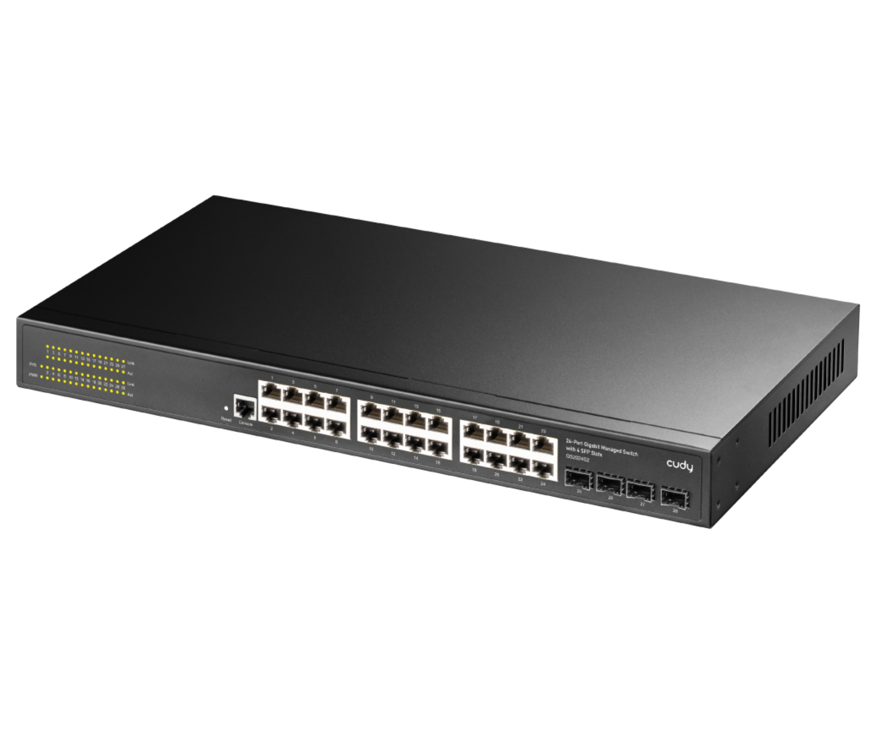 Switch GS2024S2 24-PORTOWY + 4X SFP CUDY-1937875