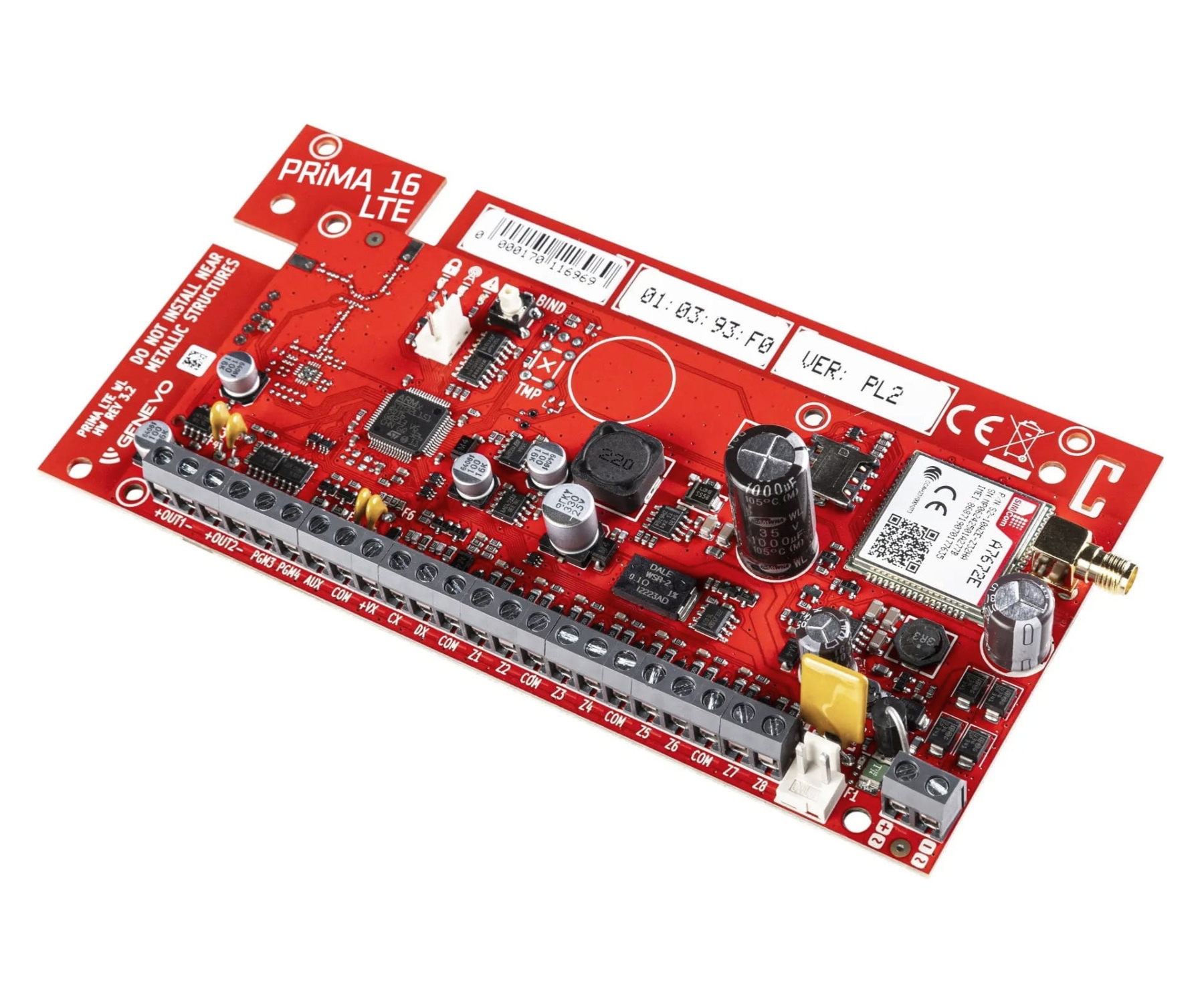 CENTRALA ALARMOWA PRIMA16LTE-BOX GENEVO-1972135