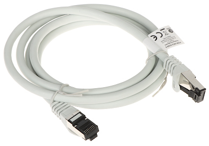 PATCHCORD RJ45/SFTP/8.1/1.5-GREY 1.5m Lanberg-1683595