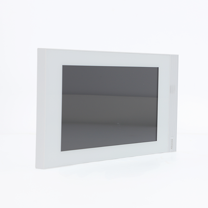 S563W Panel wideodomofonu biały - widok z boku - Akuvox.jpg