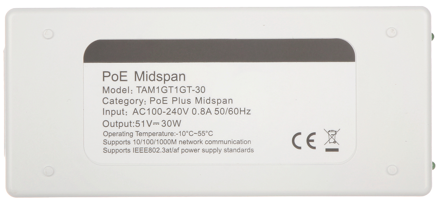 ZASILACZ POE TAM1GT1GT-30 - 30W DAHUA-1811516