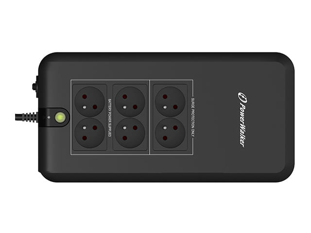 UPS POWERWALKER OFFLINE 800VA 4X PL + 2X PL OUT-1151458
