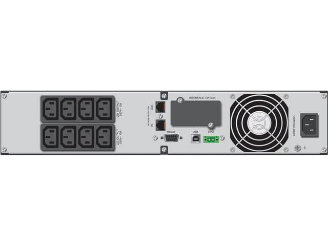 UPS RACK 19" POWERWALKER LINE-INTERACTIVE 2000VA 8X IEC OUT, RJ11/45, USB/RS-232, LCD-1151656